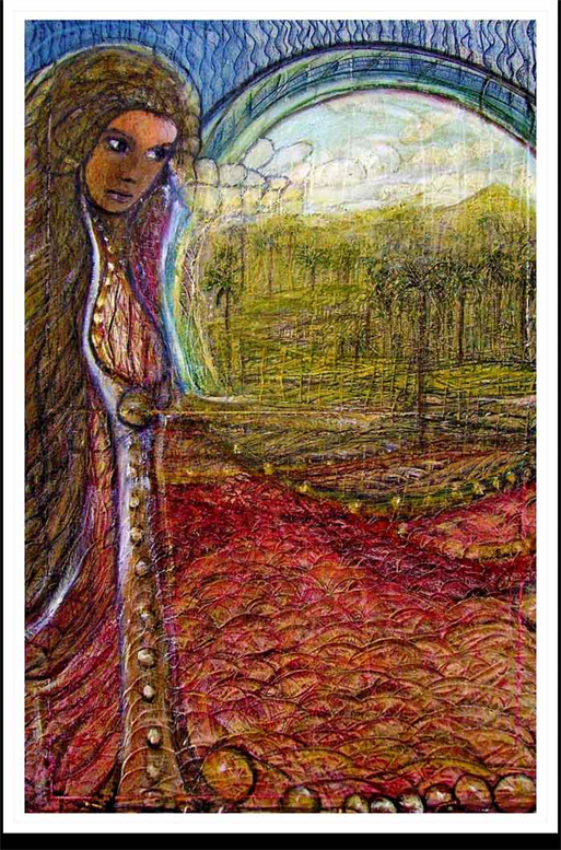 Famous Paintings...
With Real Stories...
Photo: Samantha Lowry Painting.
"Samantha Jennifer Lowry Painting"